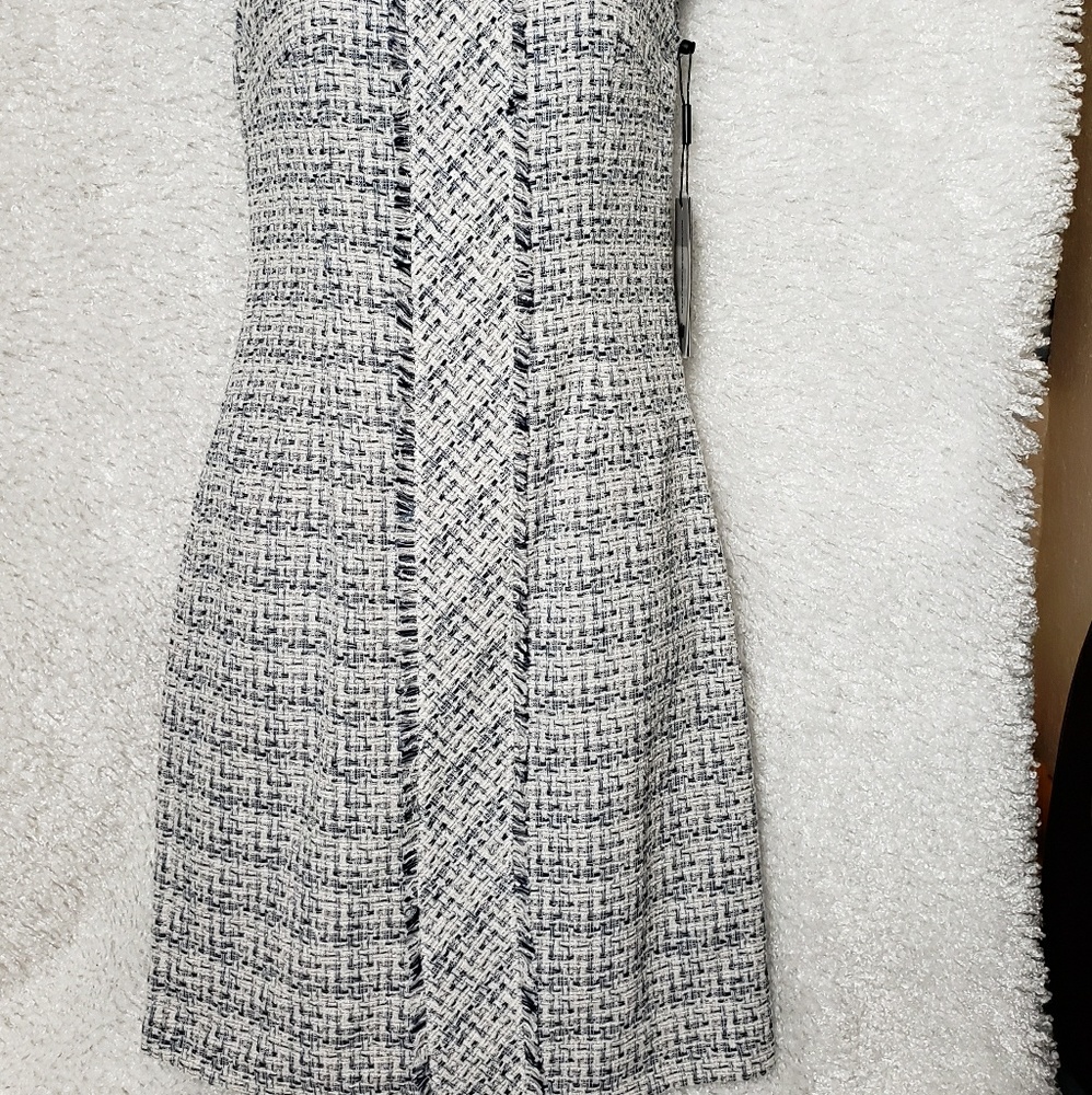 SALE!! Tweed shift dress - Picture 5 of 8